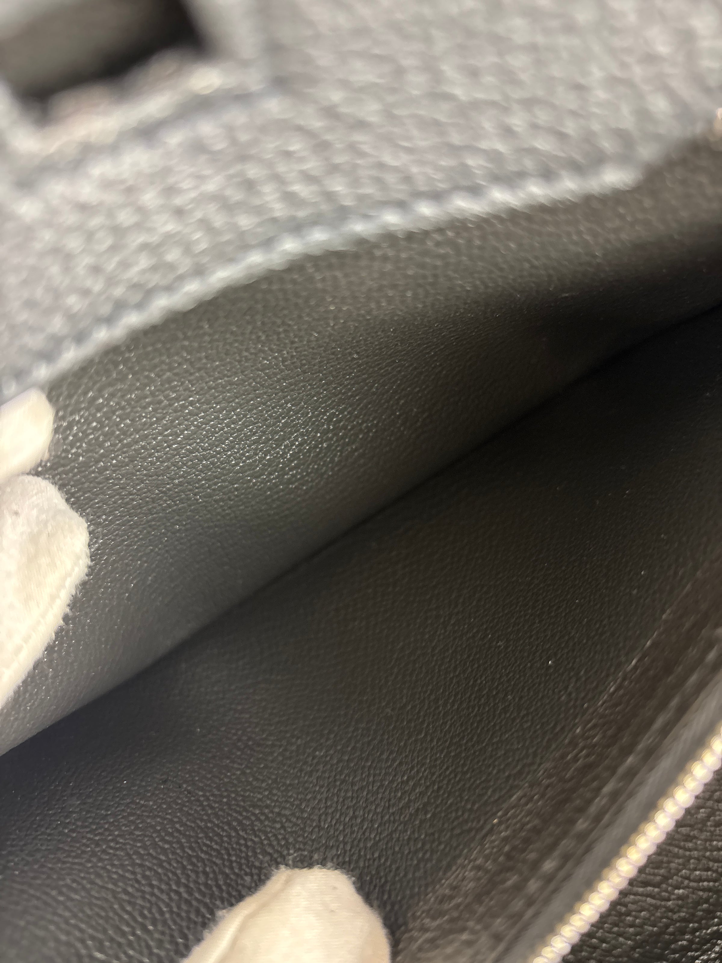 Hermes Birkin 30 Veau Togo in Plomb PHW