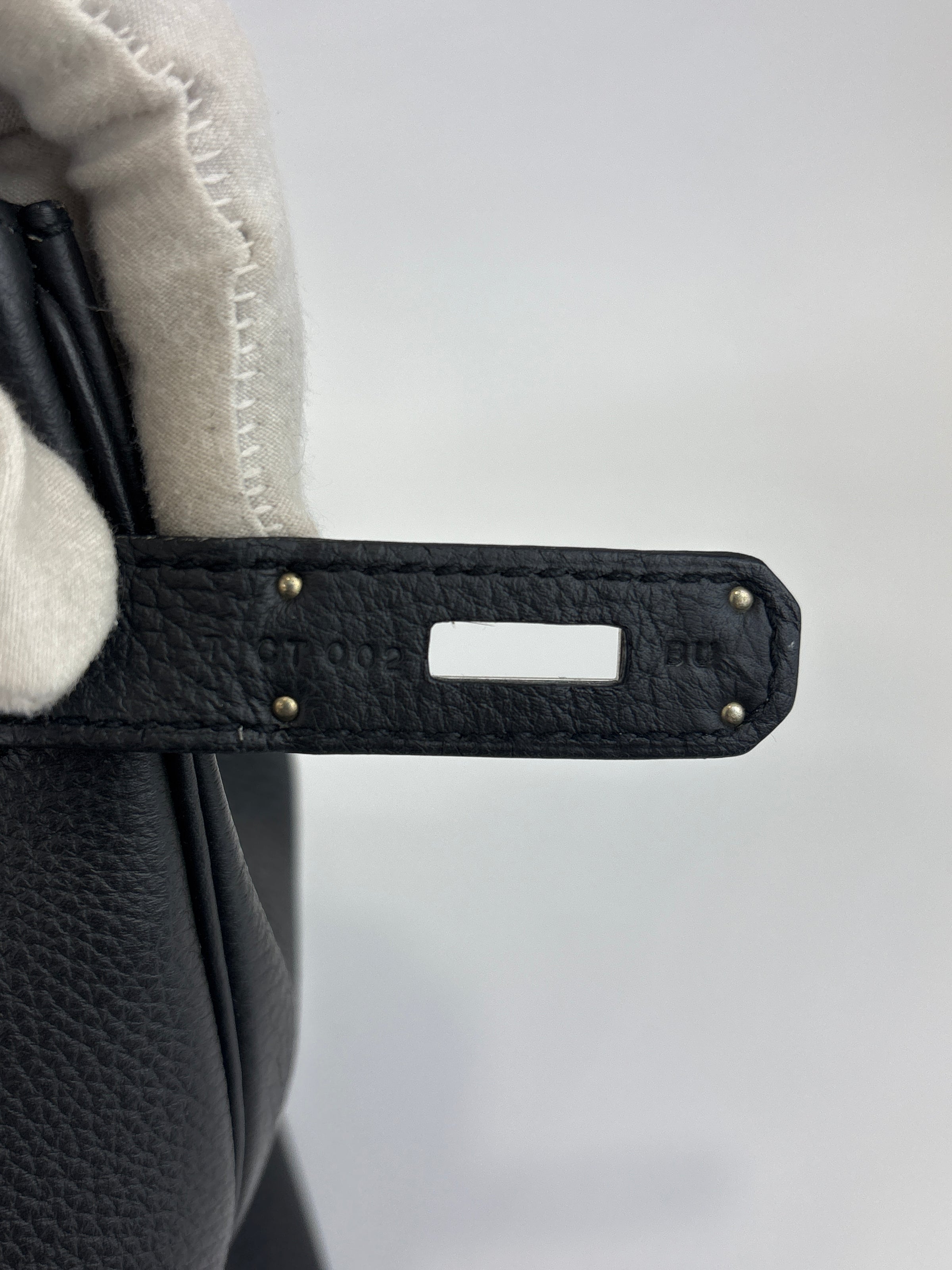 Hermes Birkin 30 Veau Togo in Plomb PHW