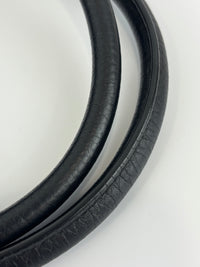 BN2534 Vitello Daino Black Pebbled Leather