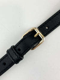 Gucci Micro Guccissima 2-Way Leather Bag Black