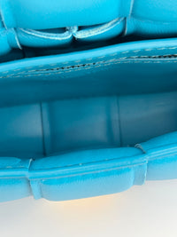 Padded Cassette Bag in Pool Blue GHW