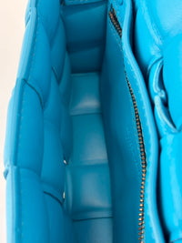 Padded Cassette Bag in Pool Blue GHW