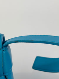 Padded Cassette Bag in Pool Blue GHW