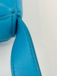 Padded Cassette Bag in Pool Blue GHW