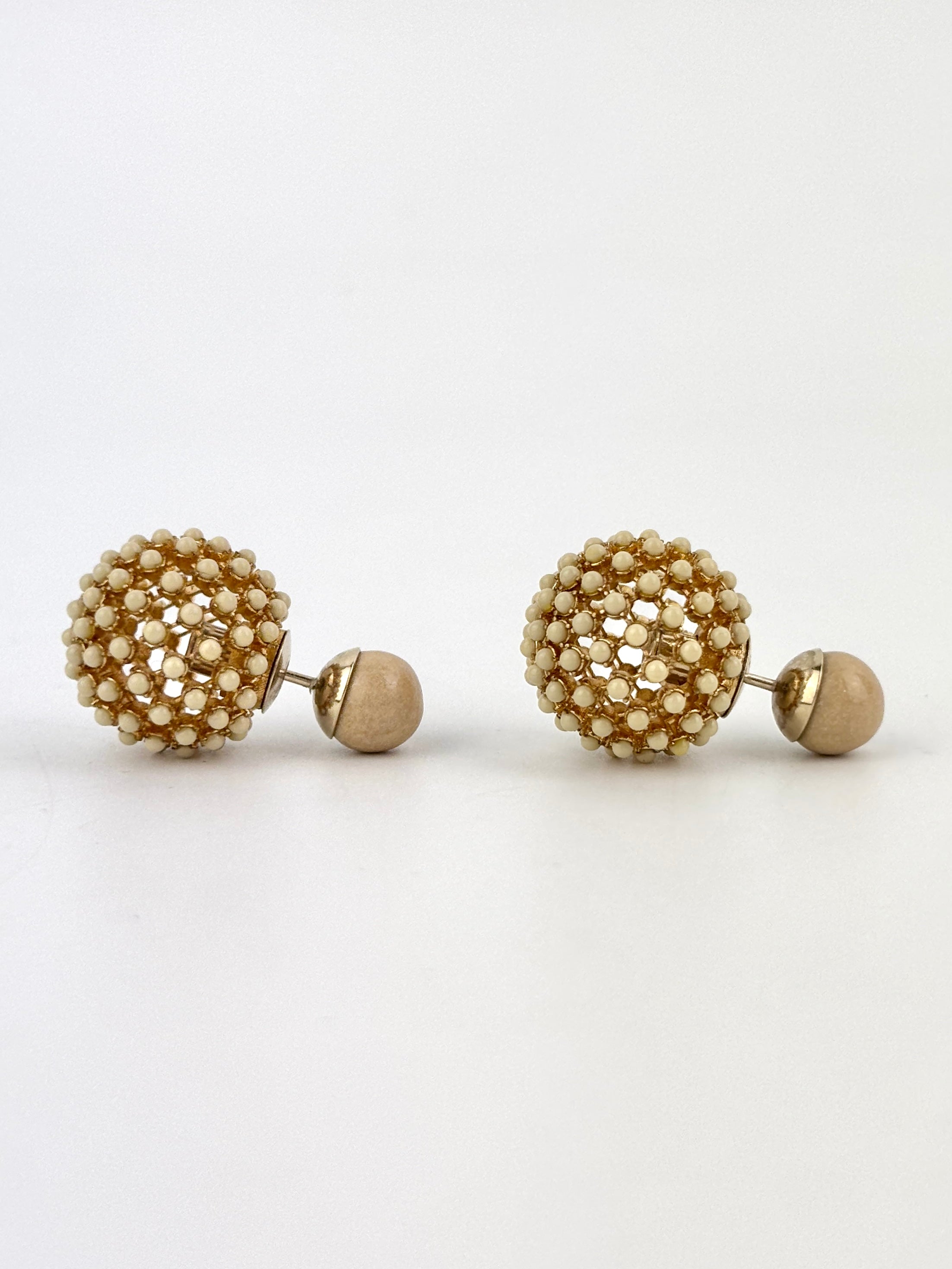 Boucles d'oreilles Dior Tribal Pearl