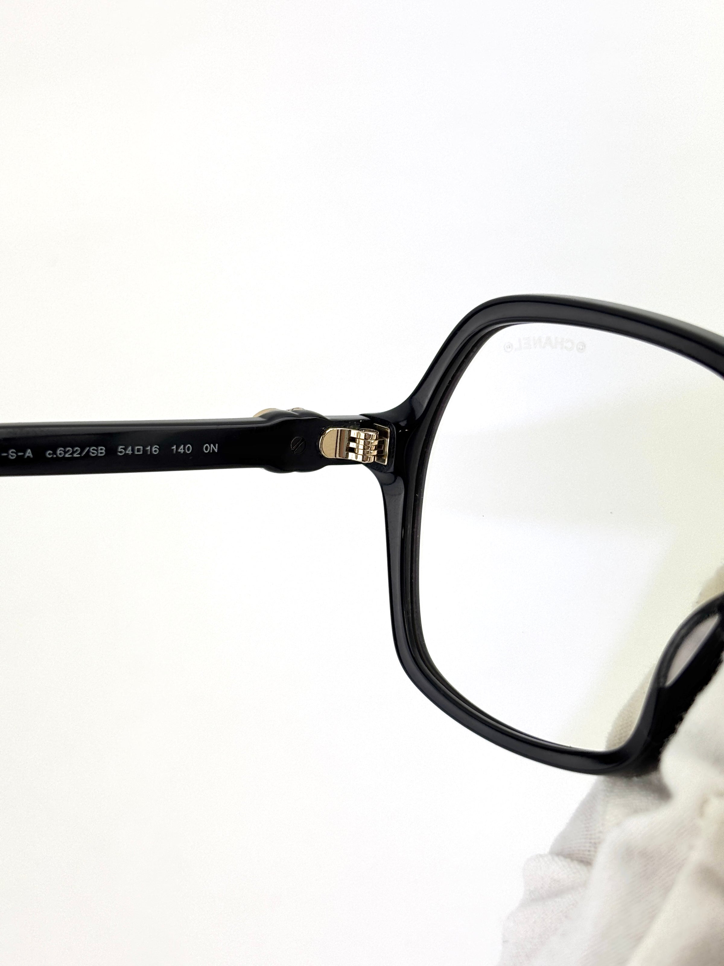 Chanel A71441 Butterfly Blue-Light Glasses Black Acetate