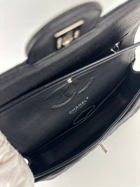Chanel Medium Black Caviar Classic Flap SHW