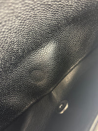 Chanel Medium Black Caviar Classic Flap SHW