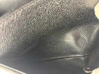 Chanel Medium Black Caviar Classic Flap SHW