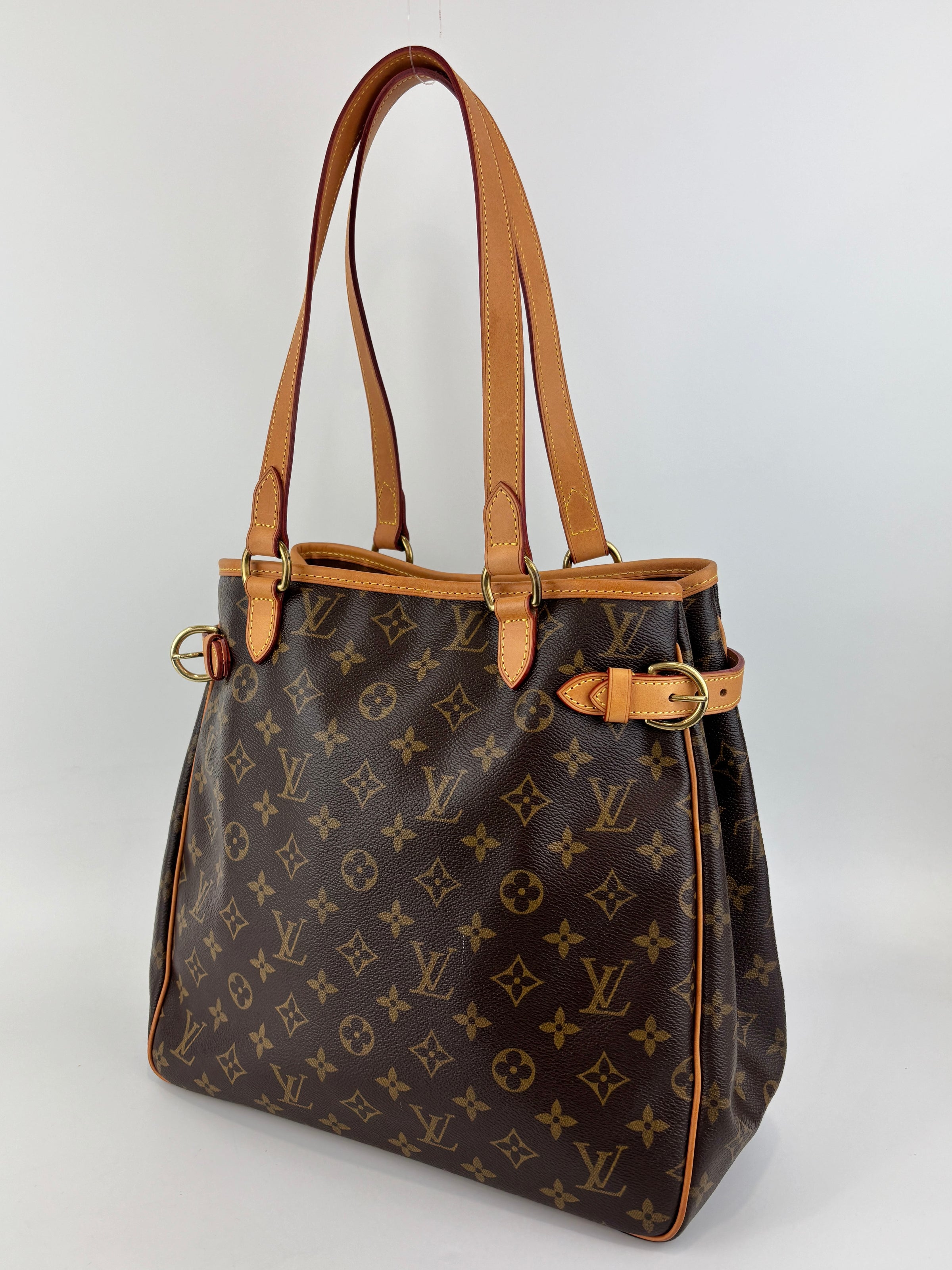 Louis Vuitton Batignolles Vertical Monogram Canvas Bag