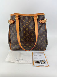 Louis Vuitton Batignolles Vertical Monogram Canvas Bag