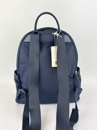 Ella Nylon Backpack in Navy Blue