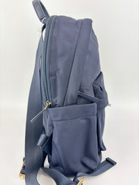 Ella Nylon Backpack in Navy Blue