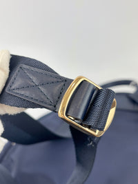 Ella Nylon Backpack in Navy Blue