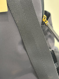 Ella Nylon Backpack in Navy Blue