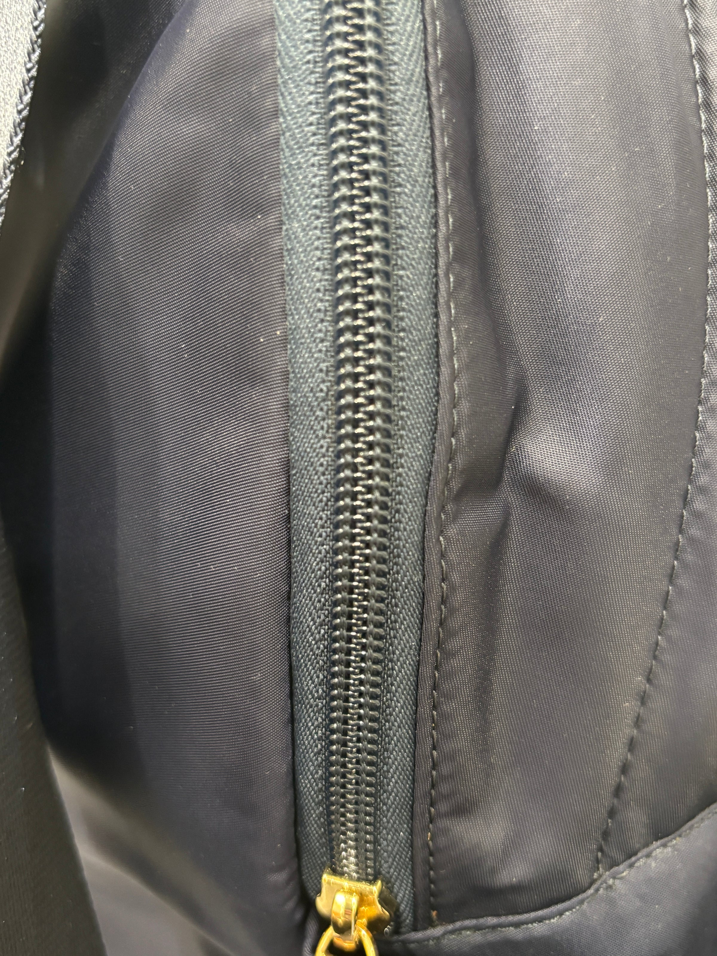Ella Nylon Backpack in Navy Blue