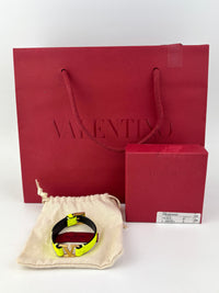 Neon Yellow Vlogo Bracelet