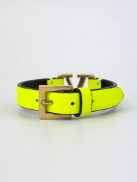 Neon Yellow Vlogo Bracelet