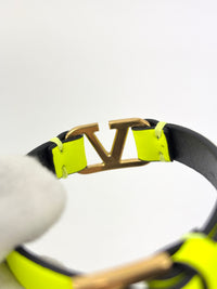 Neon Yellow Vlogo Bracelet