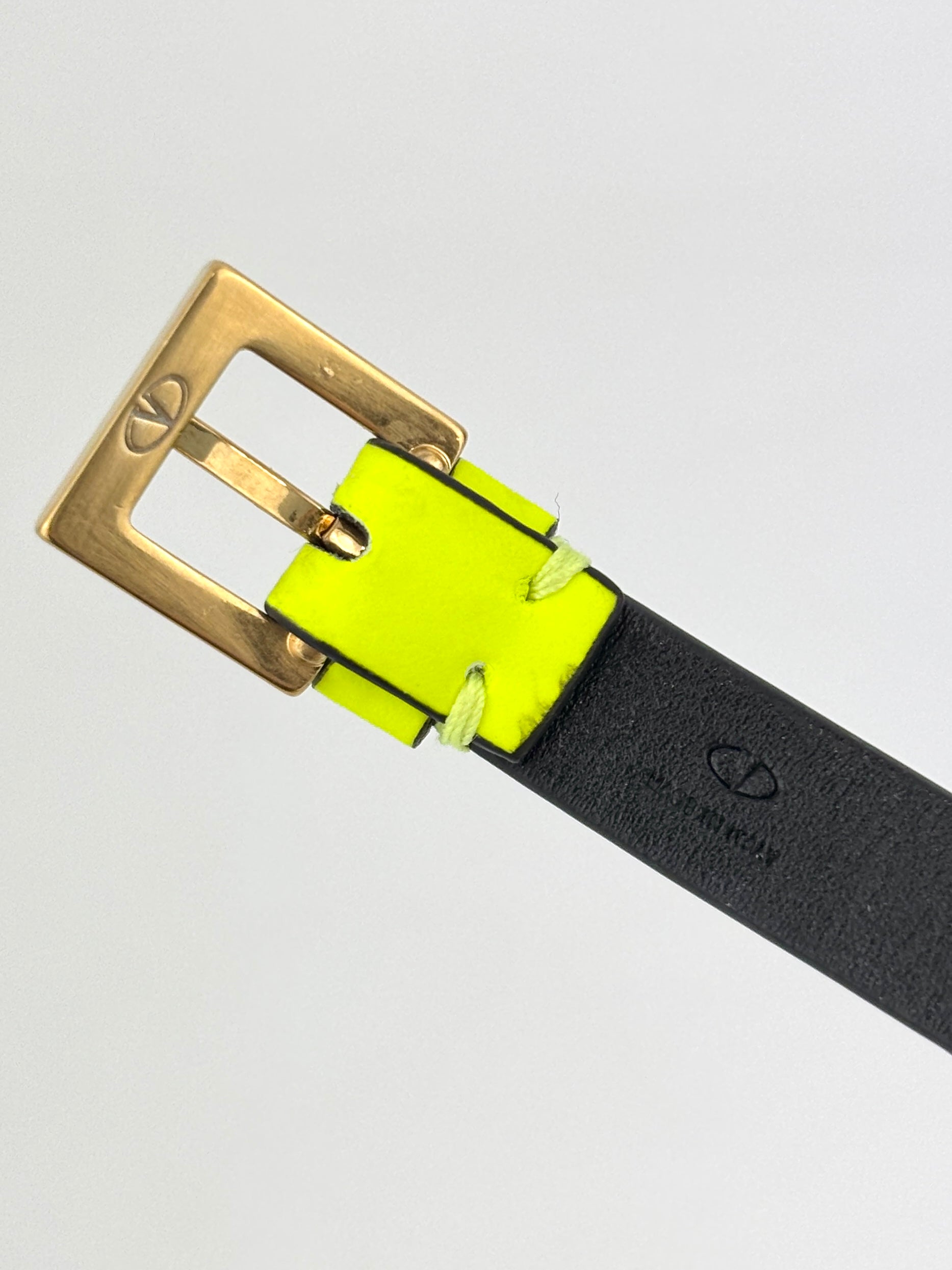 Neon Yellow Vlogo Bracelet