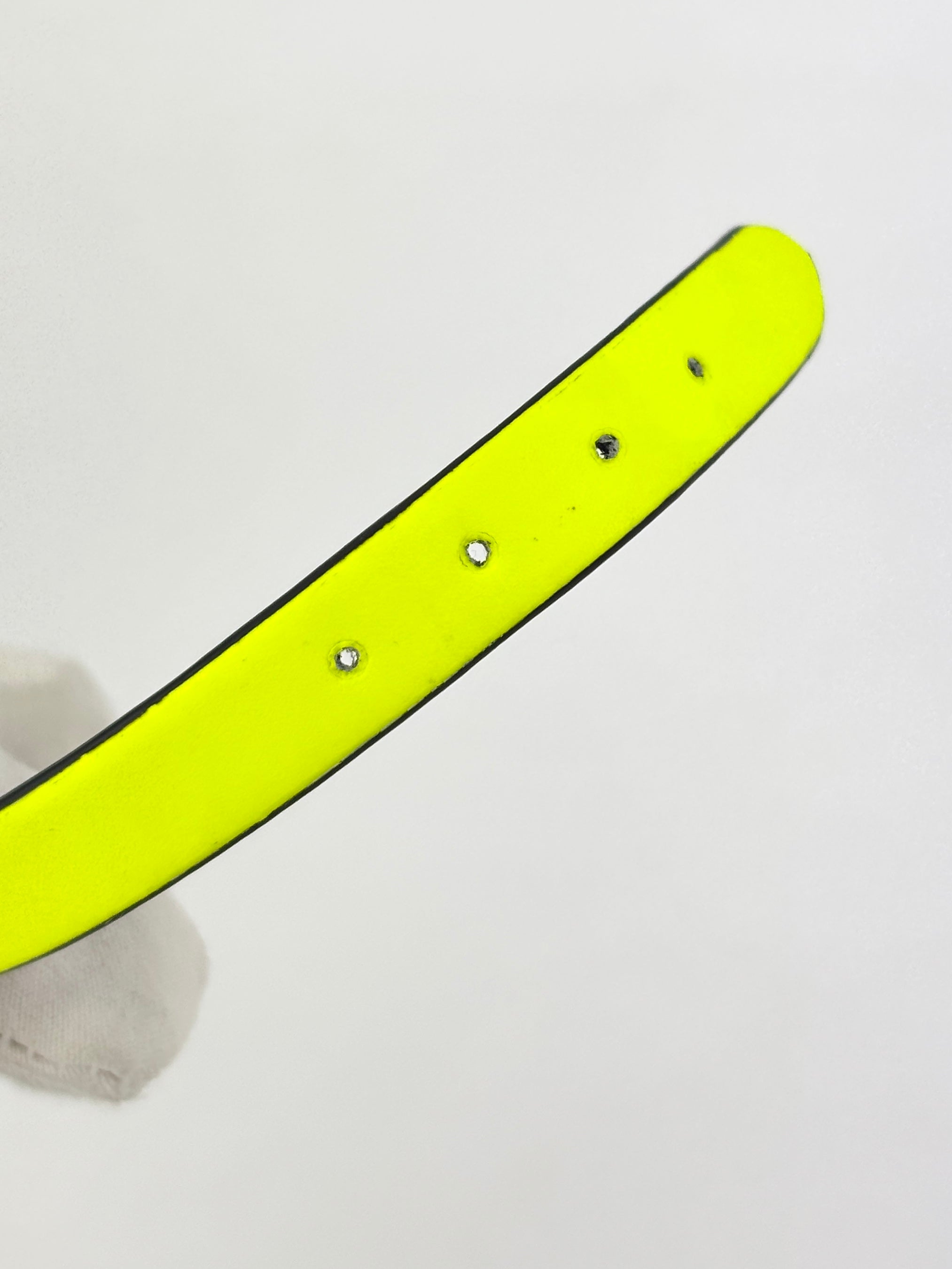 Neon Yellow Vlogo Bracelet
