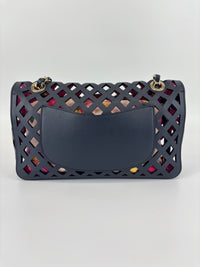AS2376 See Through Flap Bag Black