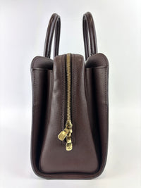 Triana Damier Ebene Top Handle Bag