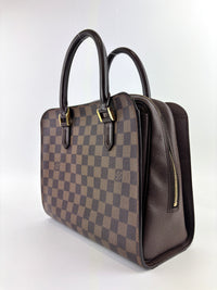 Triana Damier Ebene Top Handle Bag