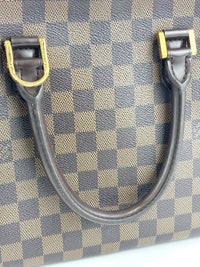 Triana Damier Ebene Top Handle Bag