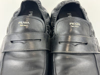 Shuffle Antiqued Leather Loafers Size 9.5
