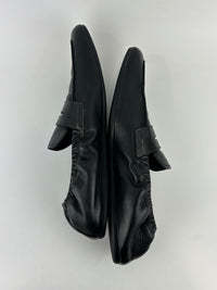 Shuffle Antiqued Leather Loafers Size 9.5