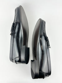 2BD015 Nero Spazzolato Loafers Size 9.5