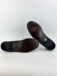 2BD015 Nero Spazzolato Loafers Size 9.5