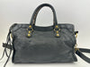Balenciaga Classic Small City Gris Fossile Lambskin Leather
