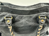 Balenciaga Classic Small City Gris Fossile Lambskin Leather