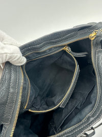 Balenciaga Classic Small City Gris Fossile Lambskin Leather