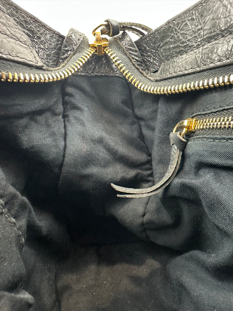 Balenciaga Classic Small City Gris Fossile Lambskin Leather