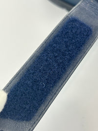 Suede Goatskin Chypre Sandals in Bleu Celeste - Size 38.5