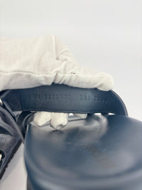 Suede Goatskin Chypre Sandals in Bleu Celeste - Size 38.5