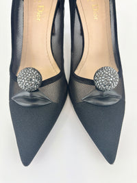 Surreal-D Pump in Black Mesh / Suede - Size 38