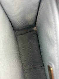 Light Blue S Metropolis Top Handle with Bandeau