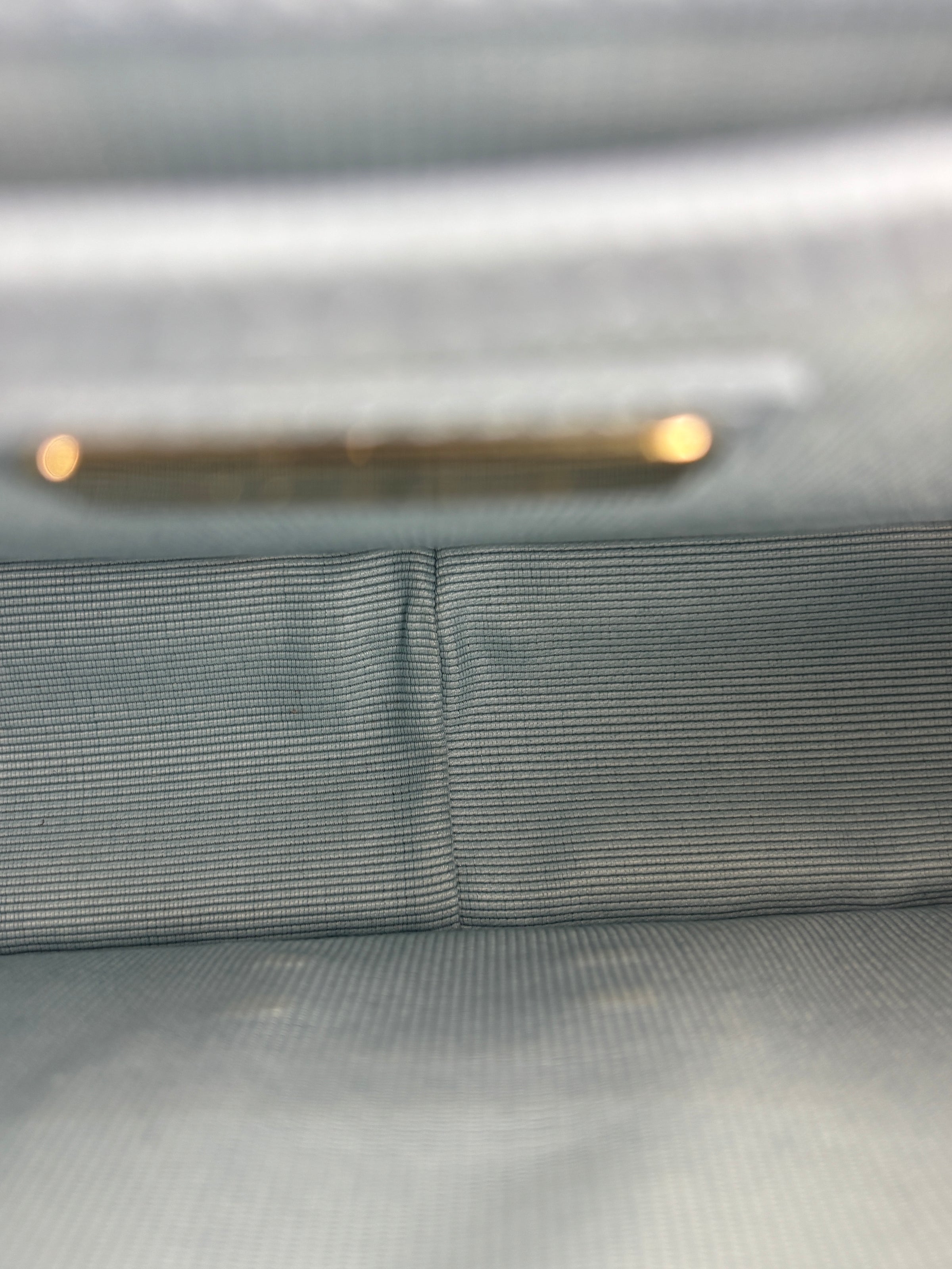 Light Blue S Metropolis Top Handle with Bandeau