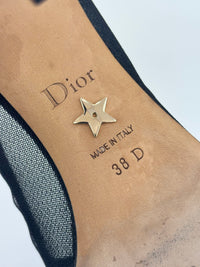Surreal-D Pump in Black Mesh / Suede - Size 38
