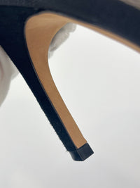 Surreal-D Pump in Black Mesh / Suede - Size 38