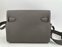Kelly Messenger PM Gris Etain Togo PHW (Cash Price in Description)