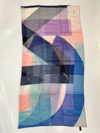 18S Geometric Multicolour Scarf