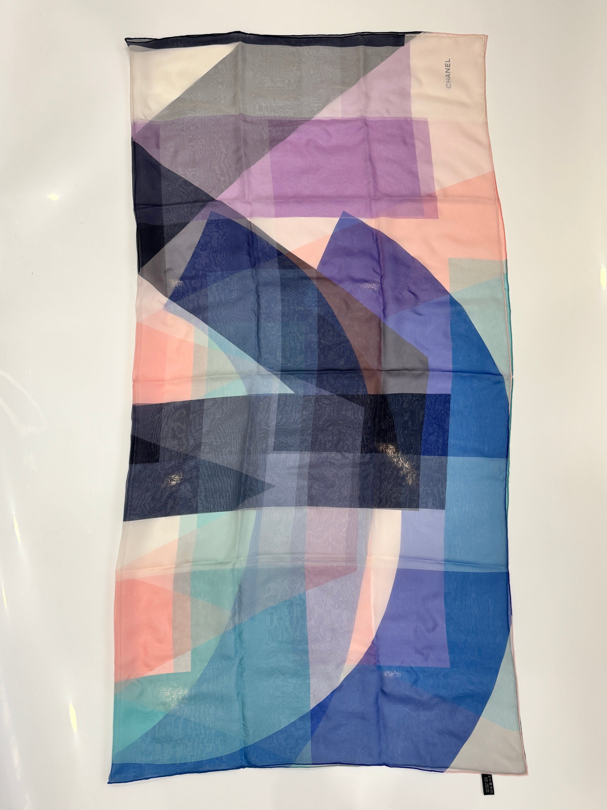 18S Geometric Multicolour Scarf