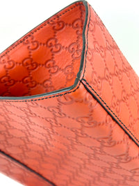 295403 Large Emily Guccissima Chain Shoulder Bag in Rust Orange - Glampot