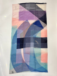 18S Geometric Multicolour Scarf