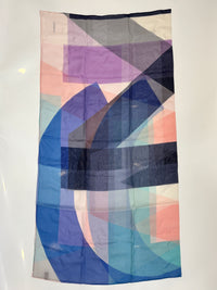 18S Geometric Multicolour Scarf